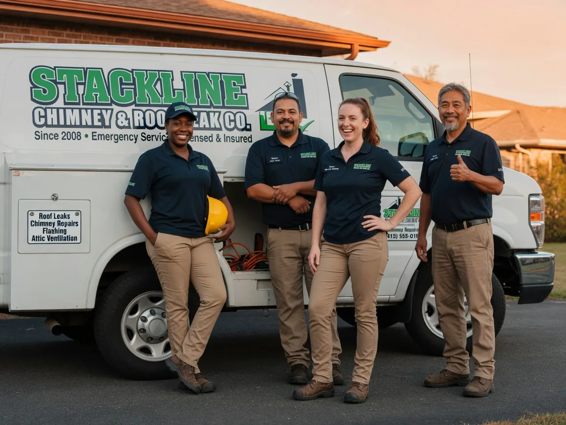 Chimney flashing repair company in Union City, MI